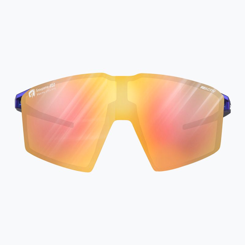 Julbo Edge Reactiv 1-3 Light Amplifier metallisch blau/weiß/Multilayer gold rosa Sonnenbrillen 6