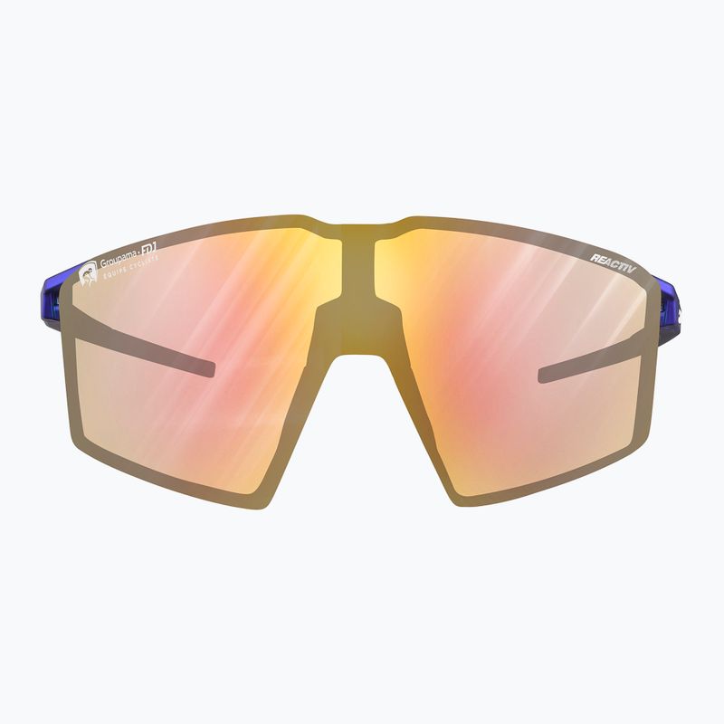 Julbo Edge Reactiv 1-3 Light Amplifier metallisch blau/weiß/Multilayer gold rosa Sonnenbrillen 7