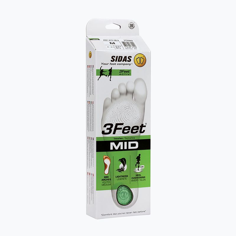 SIDAS 3Feet Activ Mid Schuheinlagen 5