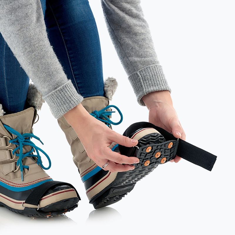 Sidas Walk 1/2 Traktion Schuh Overlays schwarz CTRWALKHALF16 5