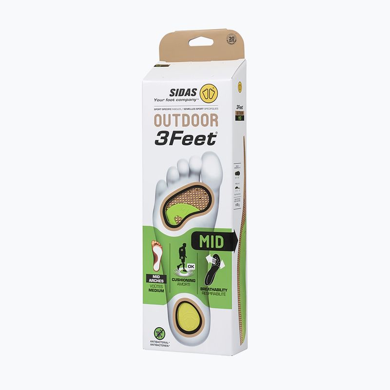 SIDAS 3Feet Outdoor Mid Schuheinlagen 9