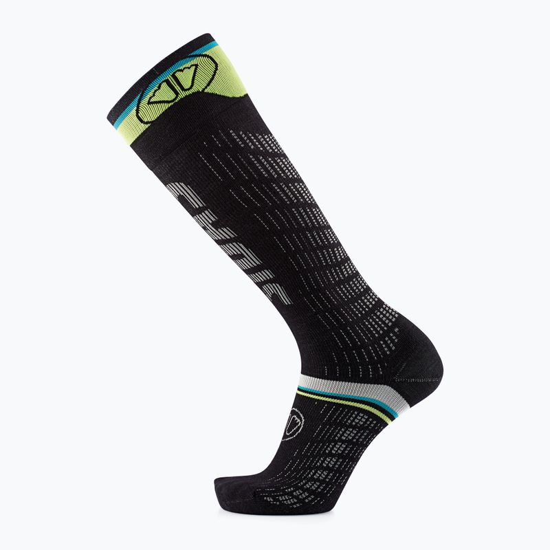 SIDAS Ski Ultra Fit Socken schwarz/gelb 2