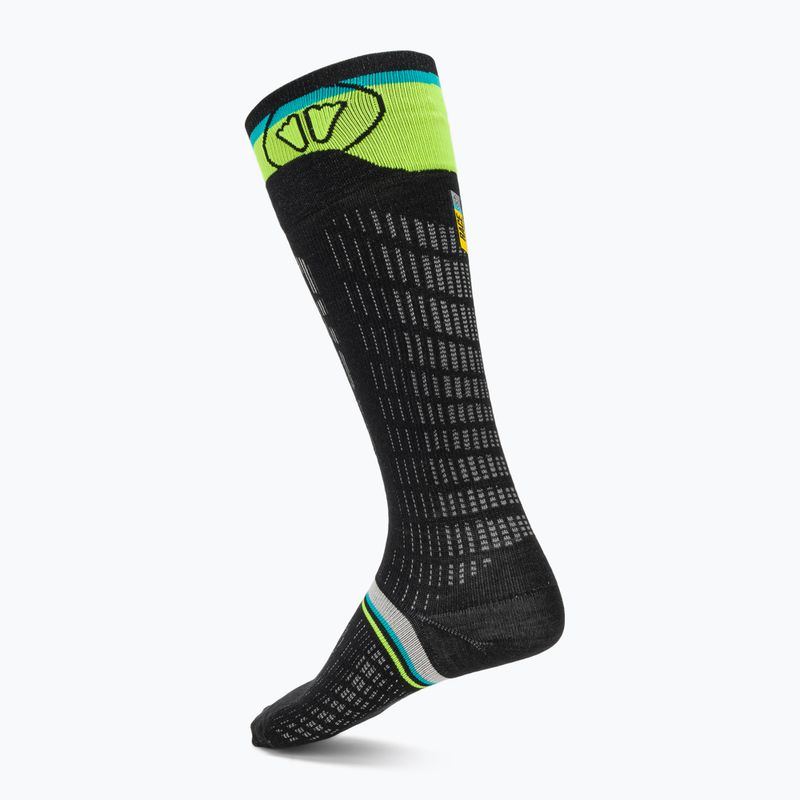 Skisocken SIDAS Ski Ultra Fit black/yellow 2