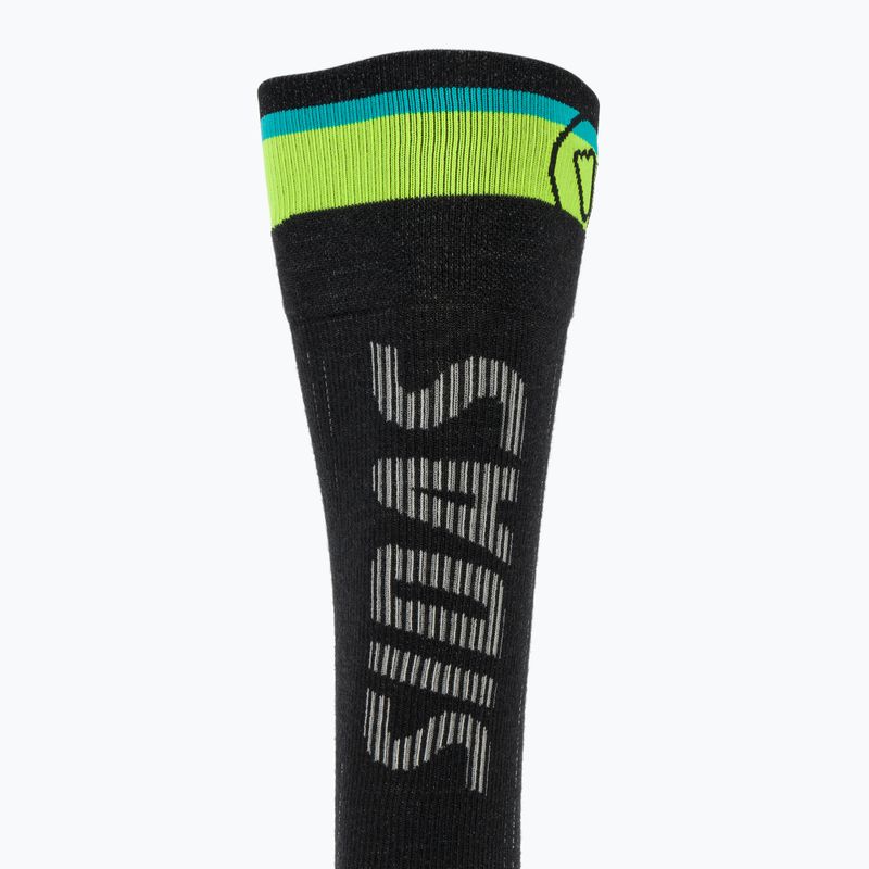 Skisocken SIDAS Ski Ultra Fit black/yellow 4