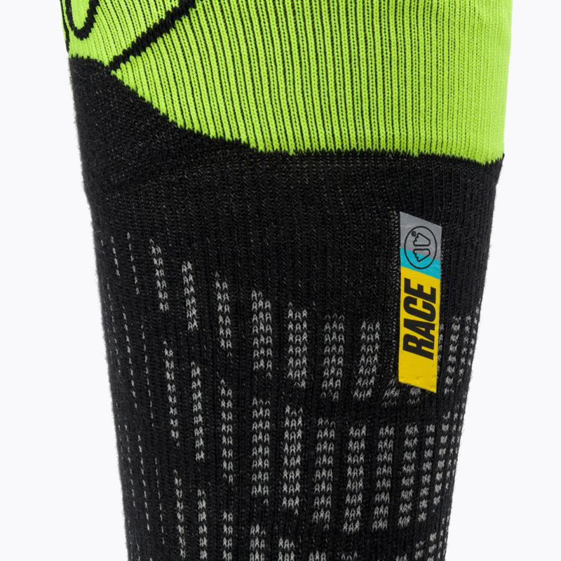 Skisocken SIDAS Ski Ultra Fit black/yellow 6