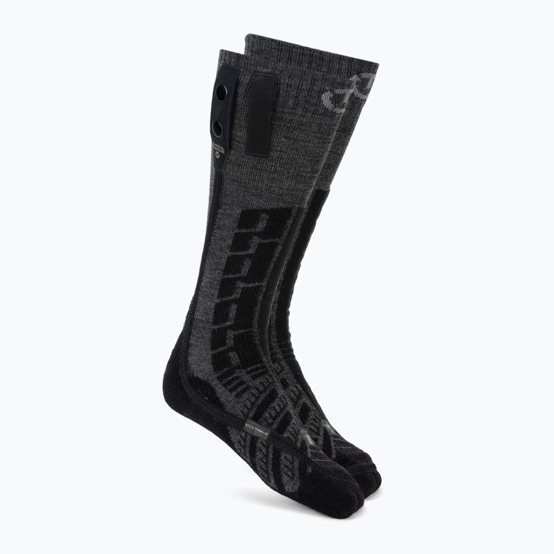 Heizsocken Therm-ic Comfort Socks S.E.T grey/ black