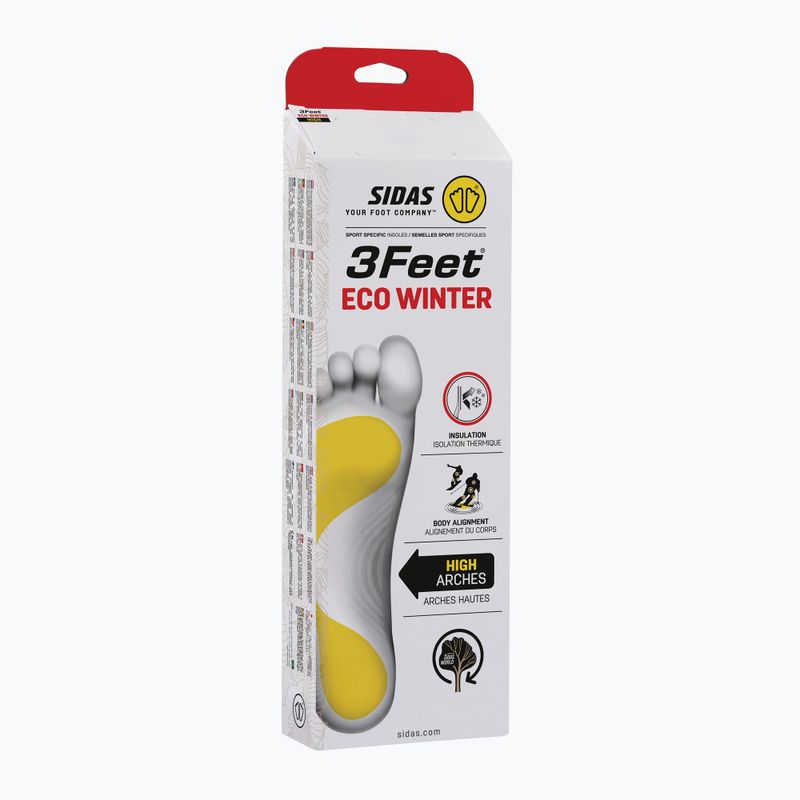 Einlegesohlen für Skischuhe SIDAS 3Feet Eco Winter High 4