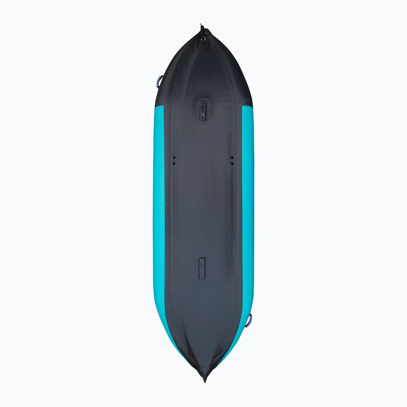 AQUADESIGN 2-Personen aufblasbares Kajak Koloa 360 cm blau/schwarz 7