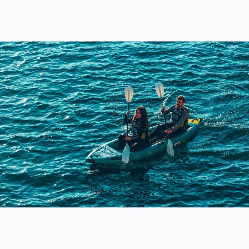 AQUADESIGN Epyx 380 cm blau 2-Personen aufblasbares Kajak 9
