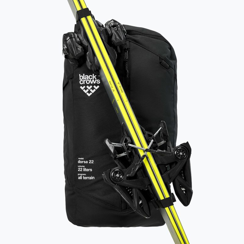 Ski-Rucksack Black Crows Dorsa 22 l black/white 7
