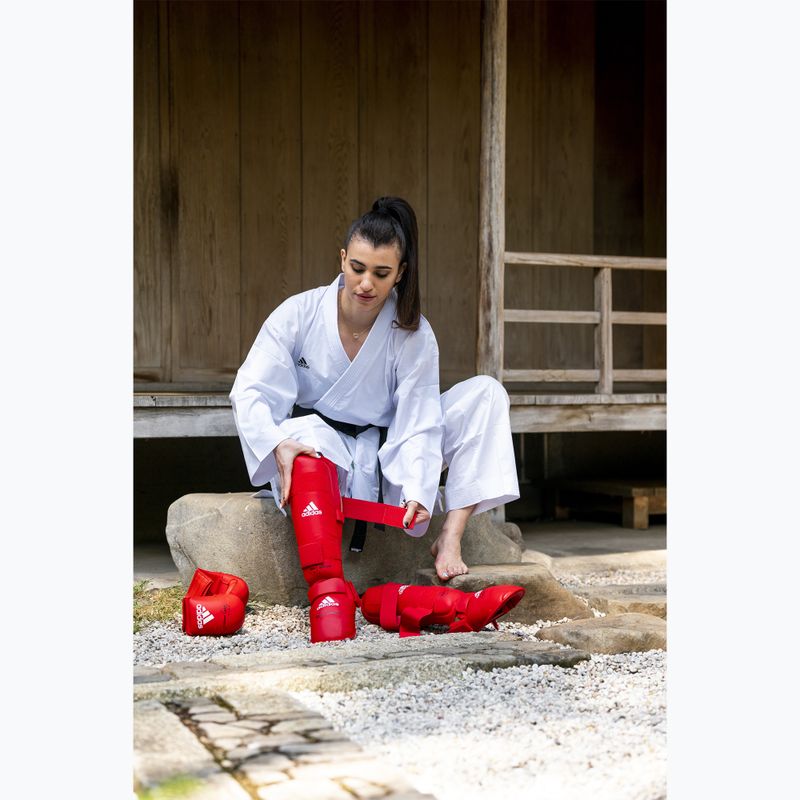 adidas WKF Handschützer rot 8