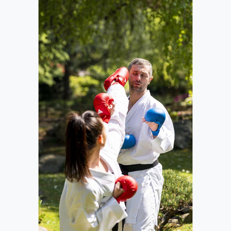 adidas WKF Handschützer rot 9