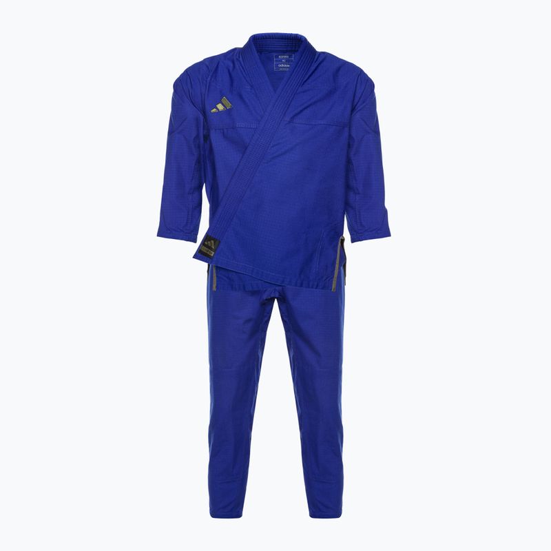 GI für brasilianisches Jiu-Jitsu adidas Response 2.0 blau