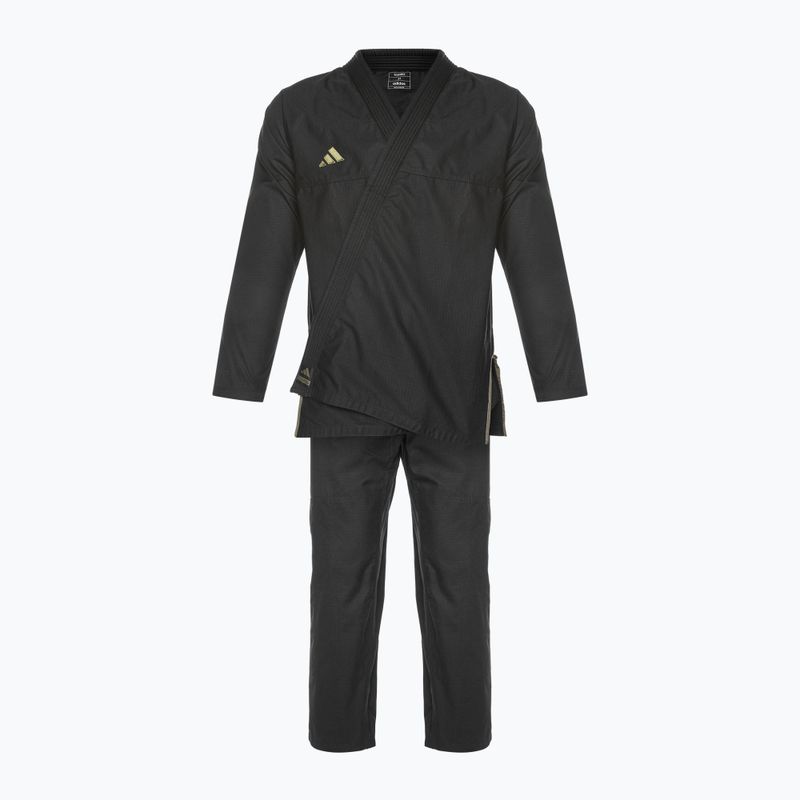 GI für brasilianisches Jiu-Jitsu adidas Response 2.0 schwarz