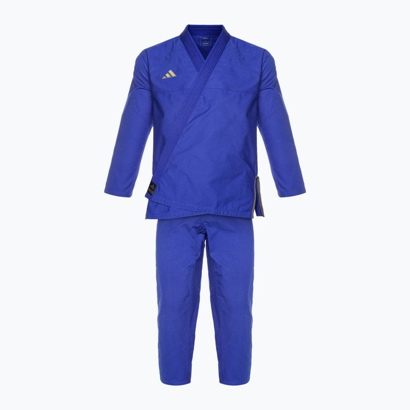 GI für brasilianisches Jiu-Jitsu adidas Response 2.0 blau