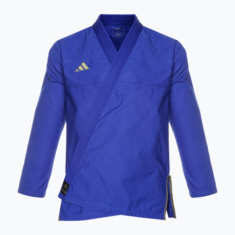 GI für brasilianisches Jiu-Jitsu adidas Response 2.0 blau 2