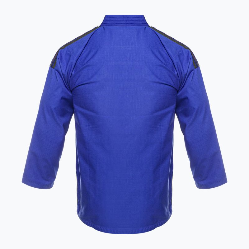 GI für brasilianisches Jiu-Jitsu adidas Response 2.0 blau 3