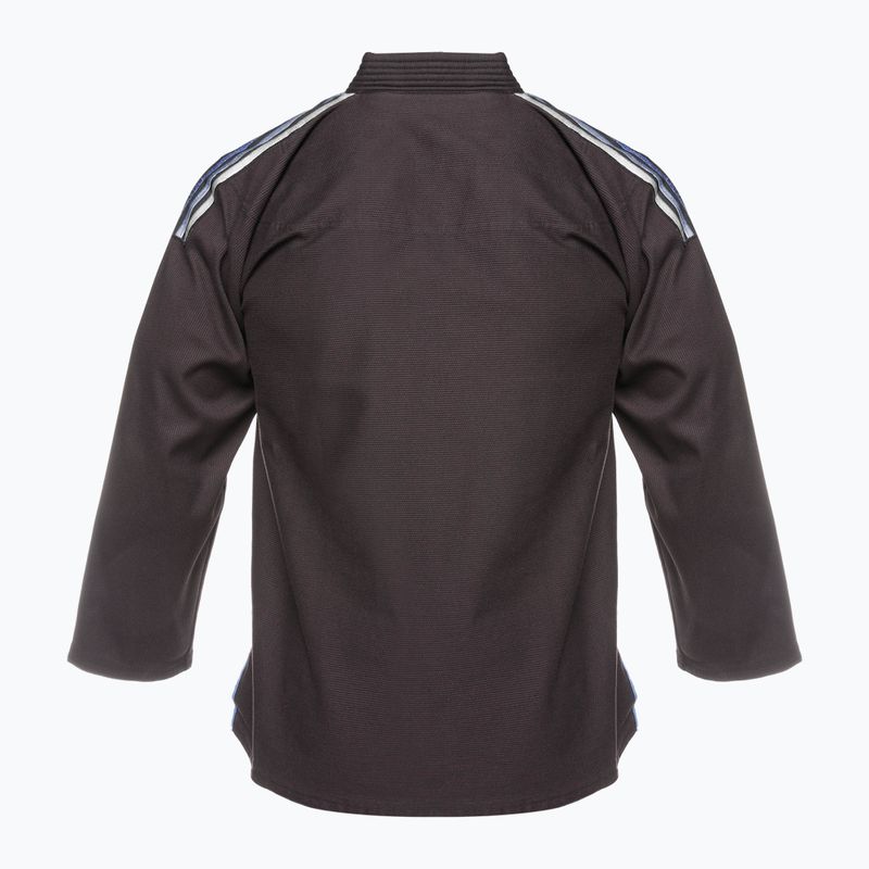 GI für brasilianisches Jiu-Jitsu adidas Challenge 2.0 schwarz/gradient blau 3