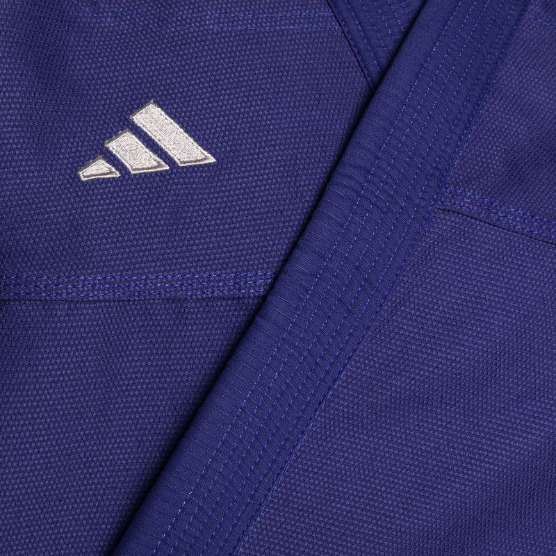 GI für brasilianisches Jiu-Jitsu adidas Challenge 2.0 blau/grau 6