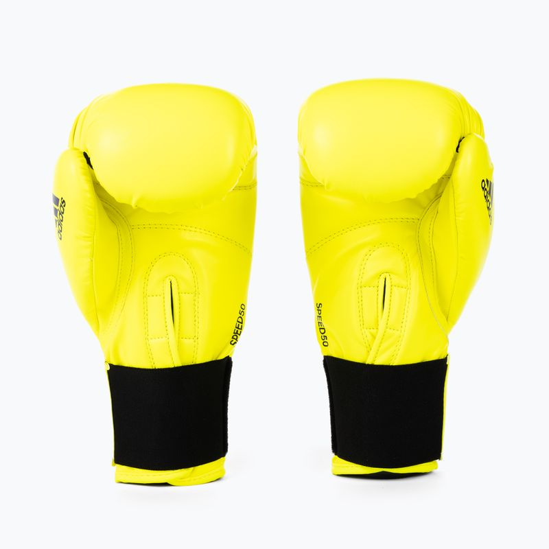 adidas Speed 50 gelbe Boxhandschuhe ADISBG50 2