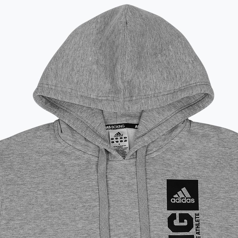 Herren adidas Boxing Hoodie grau 3