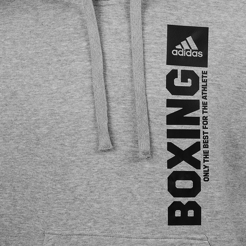 Herren adidas Boxing Hoodie grau 4