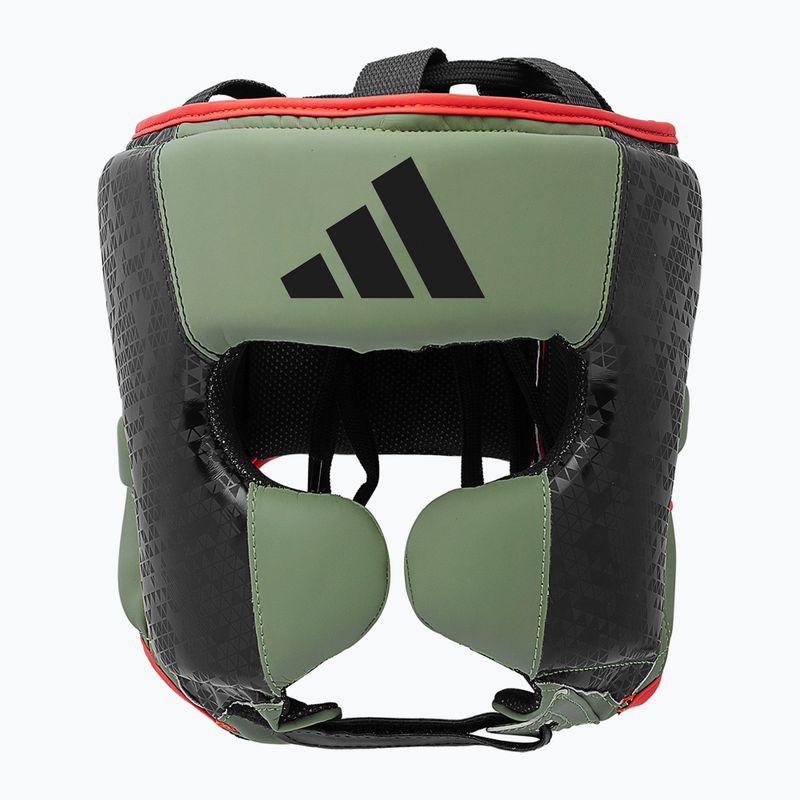 Boxhelm adidas Combat 50 HG black/olive