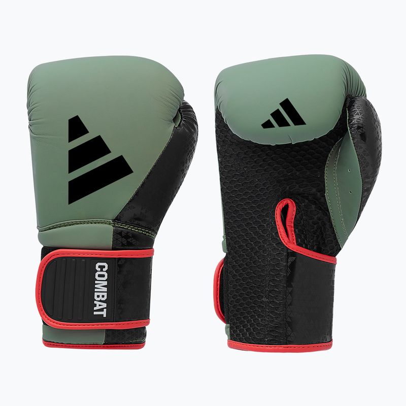 adidas Combat 50 grüne Boxhandschuhe