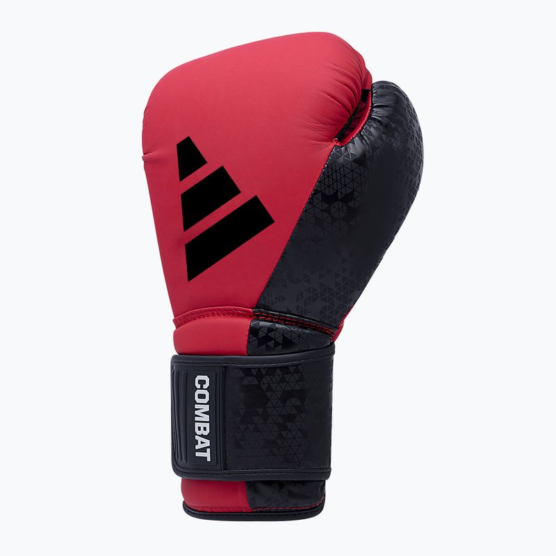 adidas Combat 50 rot/schwarze Boxhandschuhe 2