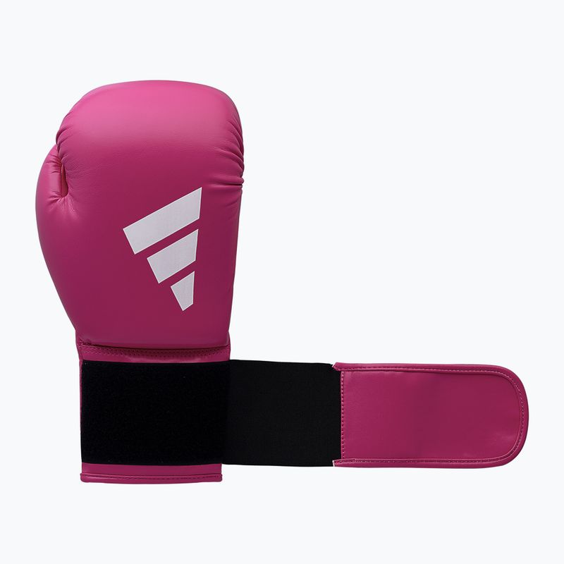 adidas Speed 50 rosa/weiße Boxhandschuhe 6