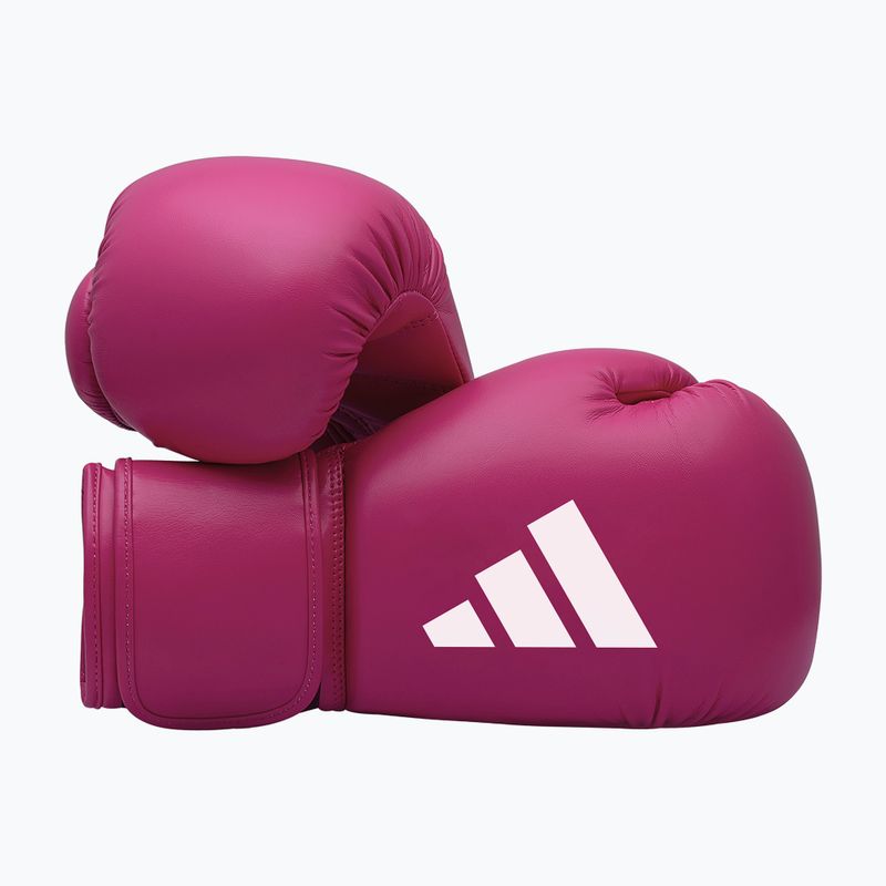 adidas Speed 50 rosa/weiße Boxhandschuhe 10