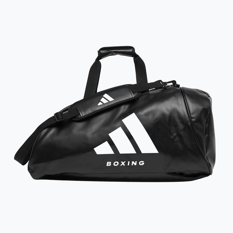 adidas 2-in-1 Boxing 20 l Trainingstasche schwarz/weiß 8