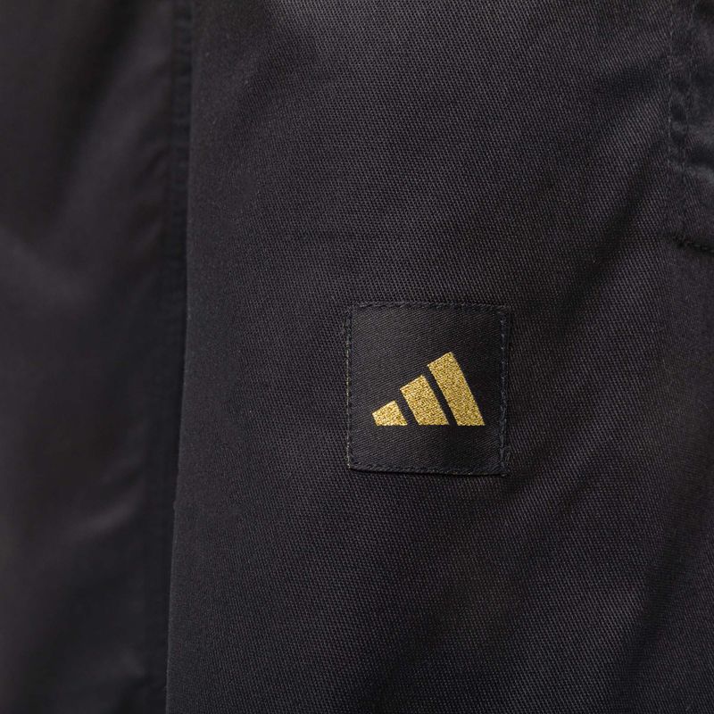 GI für brasilianisches Jiu-Jitsu adidas Rookie schwarz/gold 9