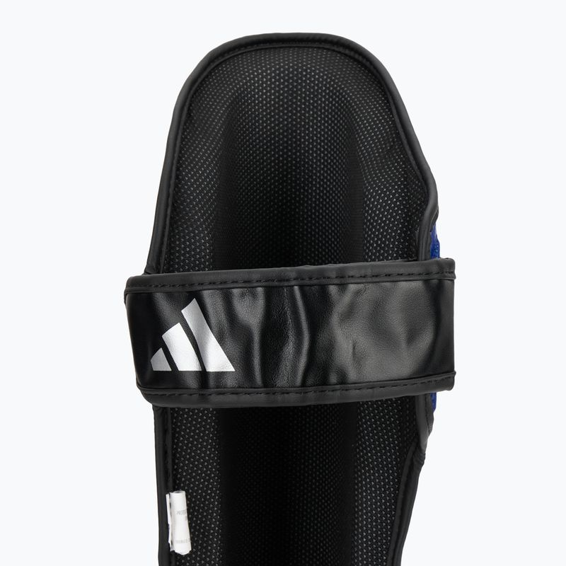 Schienbeinschoner und Fußschoner adidas Pro blue/silver 7