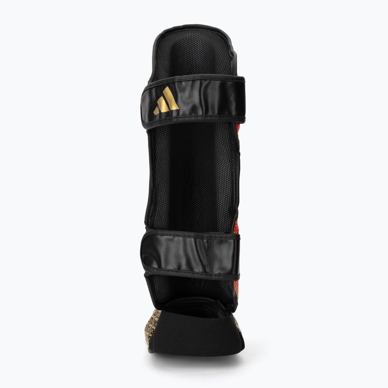 Schienbeinschoner und Fußschützer adidas Pro red/gold 4