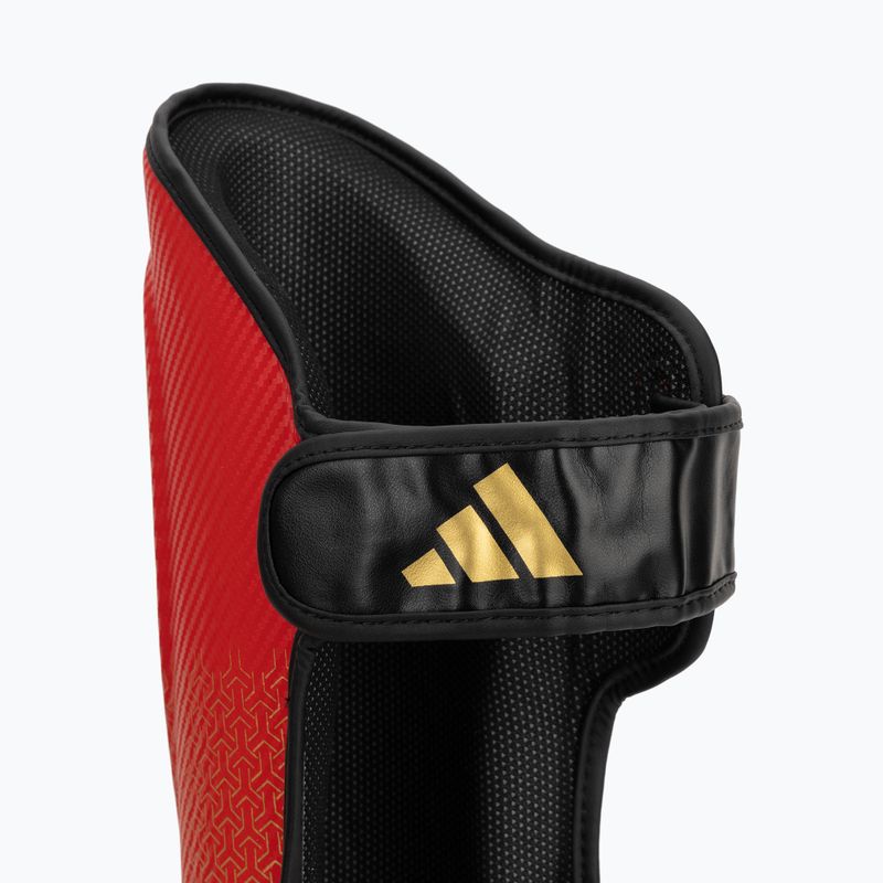 Schienbeinschoner und Fußschützer adidas Pro red/gold 7