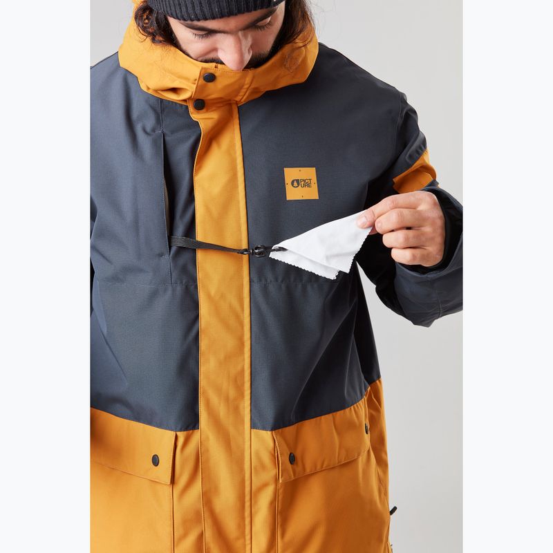 Picture Fines Herren Skijacke 10/10 navy blau MVT398-A 5