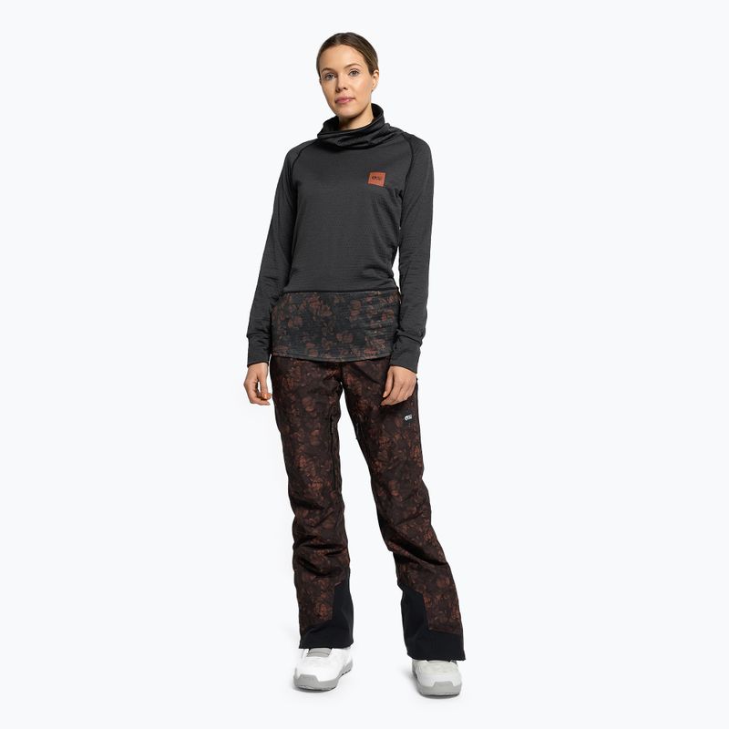 Women's Picture Blossom Grid Ski-Sweatshirt schwarz SWT133-B 2