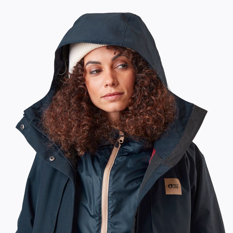 Bild Glawi Damen Skijacke 10/10 navy blau WVT269-B 4
