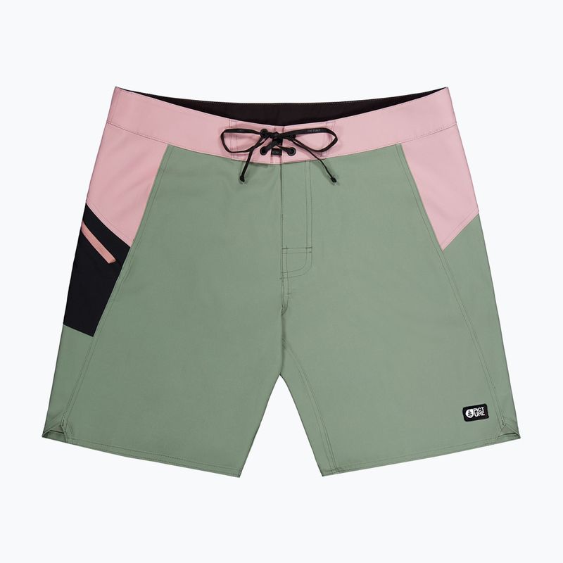 Badeshorts Herren Picture Journy 19'' green spray