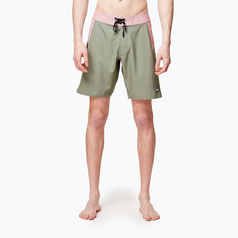 Badeshorts Herren Picture Journy 19'' green spray 3