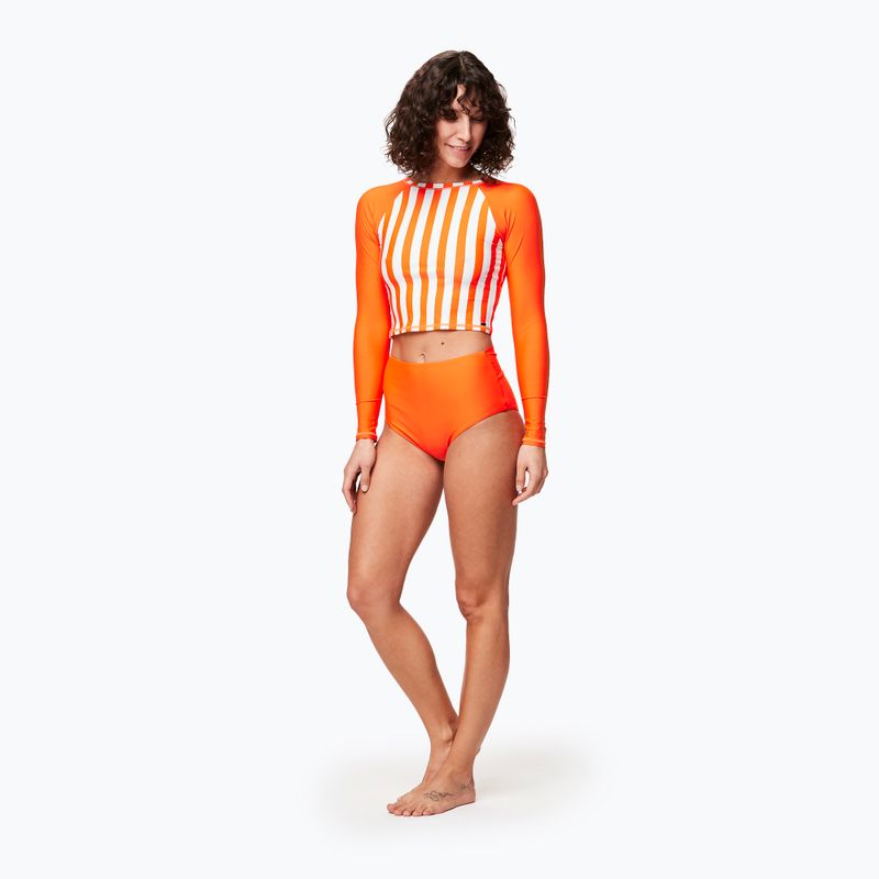 Schwimm Longsleeve  Damen Picture Pearling 50+ L/S lines orange 5