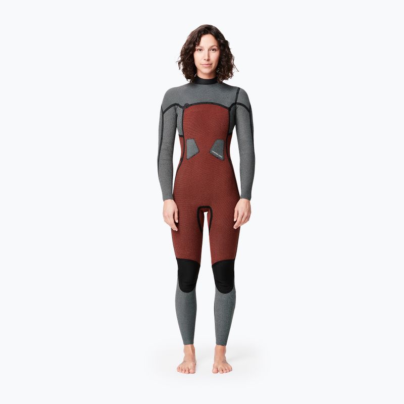 Schaumstoff für das Schwimmen Damen Picture Equation Flexskin 3/2 mm black 10