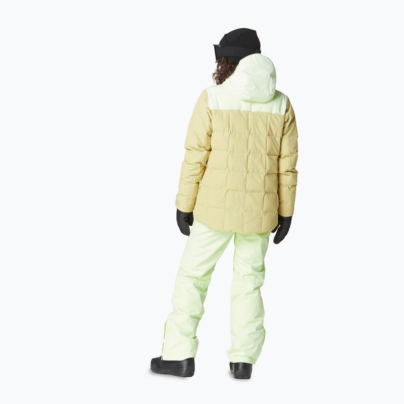 Women's Picture Face It Limette / Creme Hanf-Skijacke 3