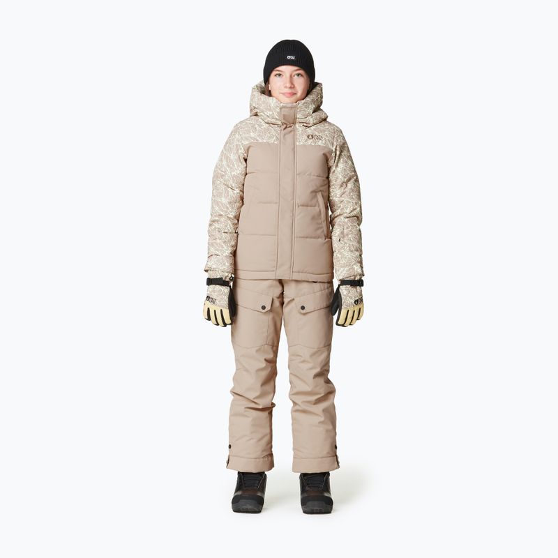 Skijacke Kinder Picture Olyvera textury print / roebuck 2