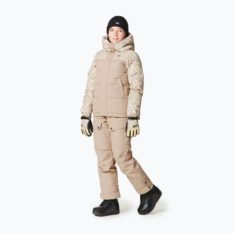 Skijacke Kinder Picture Olyvera textury print / roebuck 4