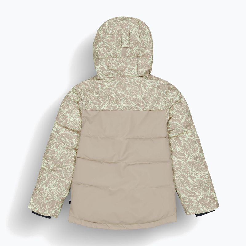 Skijacke Kinder Picture Olyvera textury print / roebuck 8
