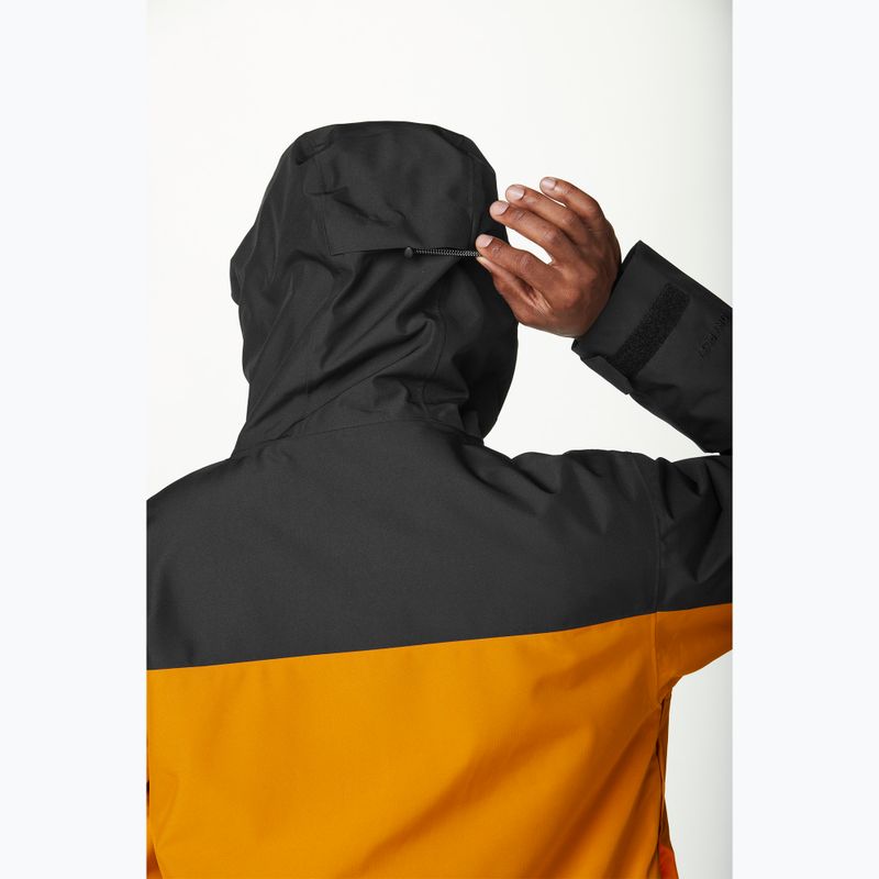 Skijacke Herren Picture Object black / honey / carrot 5