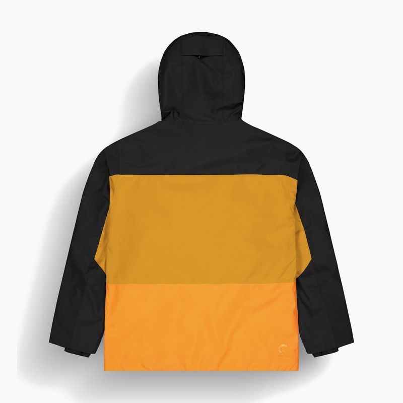 Skijacke Herren Picture Object black / honey / carrot 10