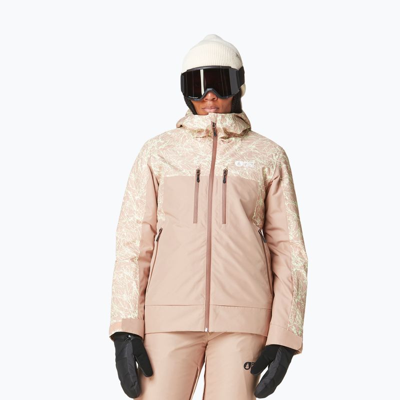 Skijacke Damen Picture Exa textury print / roebuck